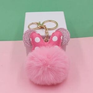 Plush Ball Key Chain